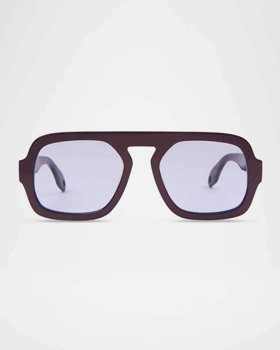 Jane Acetate Aviator Sunglasses